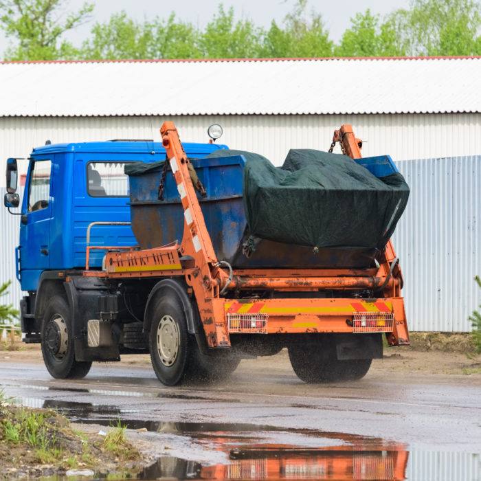 CAMION SEMI-BENNE