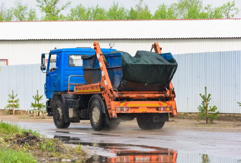 CAMION SEMI-BENNE